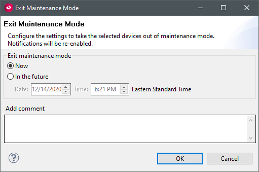 dce exit maint mode dce exit maint mode