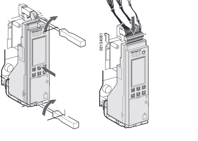 Pic of trip unit replacement Pic of trip unit replacement