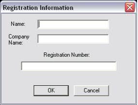 Registration info