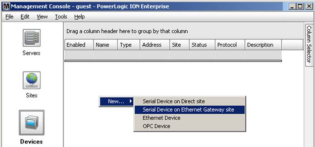 Adding Modgate Modbus Devices to ION Enterprise and ION Setup