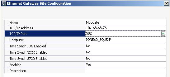 Adding Modgate Modbus Devices to ION Enterprise and ION Setup