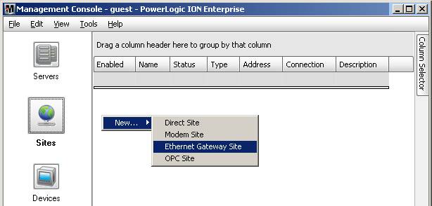 Adding Modgate Modbus Devices to ION Enterprise and ION Setup