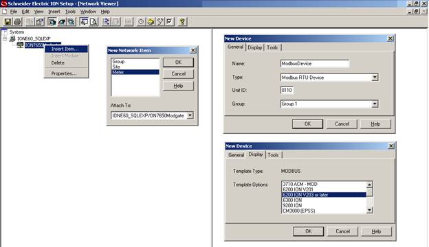 Adding Modgate Modbus Devices to ION Enterprise and ION Setup