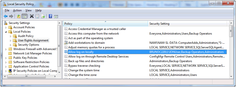 Security Policy