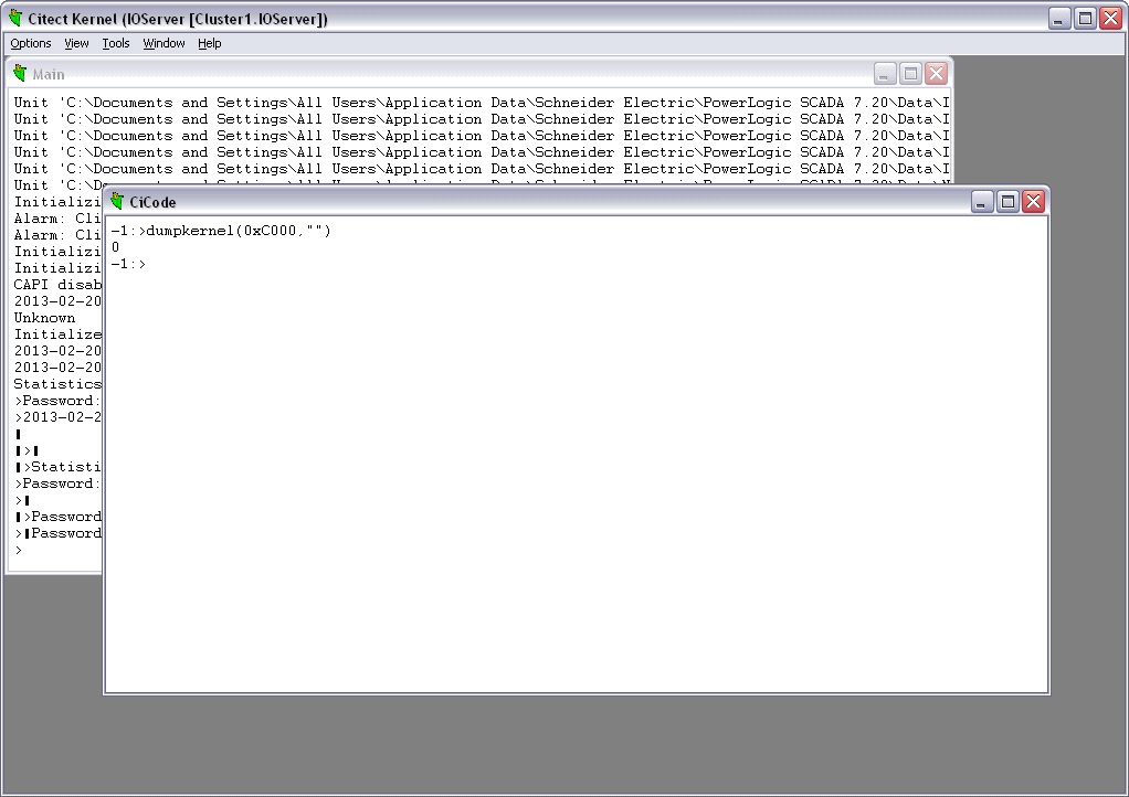 Citect Kernel