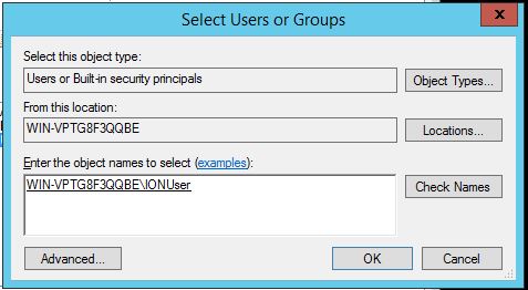 Select users