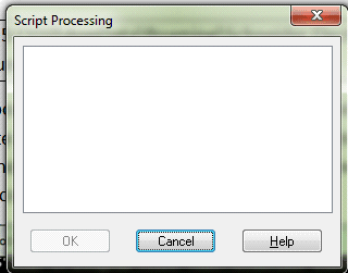 script processing