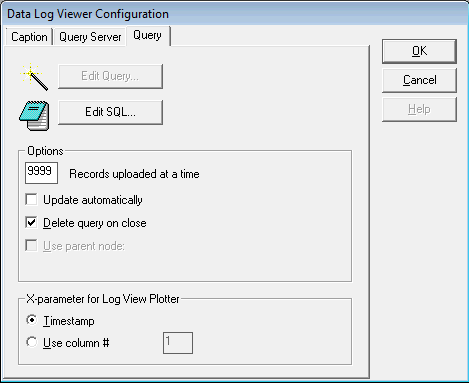 Datalog Viewer Configuration