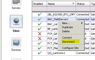 Disconnect