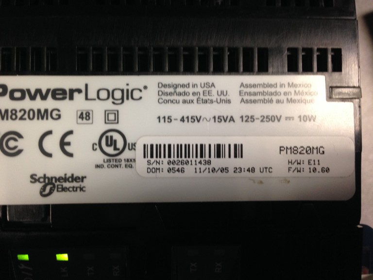 Product Information Label
