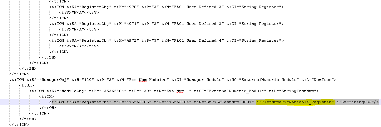 Register Format