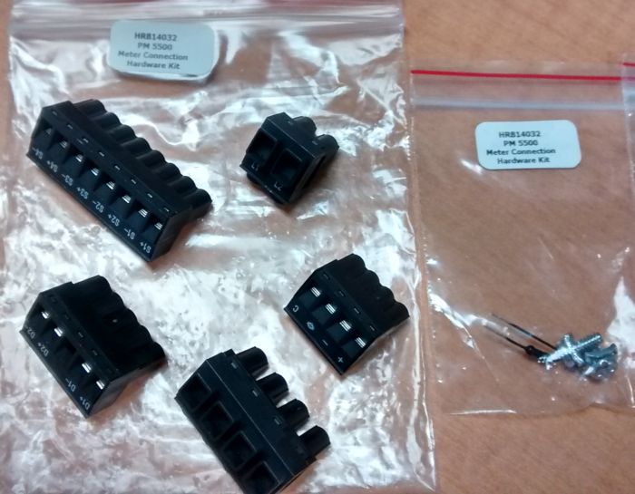 Fig. 2. PM55xx Meter Connection Hardware Kit Fig. 2. PM55xx Meter Connection Hardware Kit
