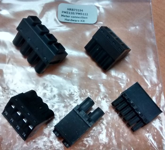 Fig. 5 . PM51xx Meter Connection Hardware Kit Fig. 5 . PM51xx Meter Connection Hardware Kit