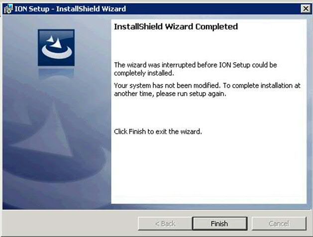 Installshield screen