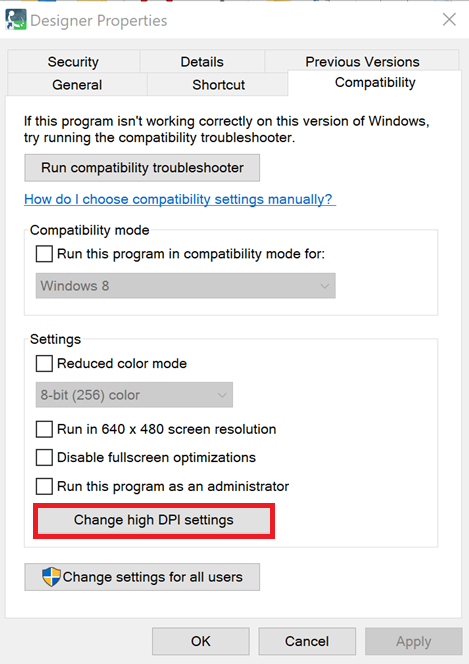Power Monitoring Expert Client application screen tearing (Menu bar) when using higher display resolutions