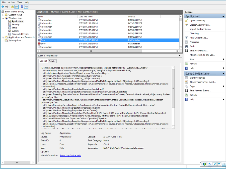 PME 8.x Installer Launchpad never opens when running "MainSetup.exe" from the installation media