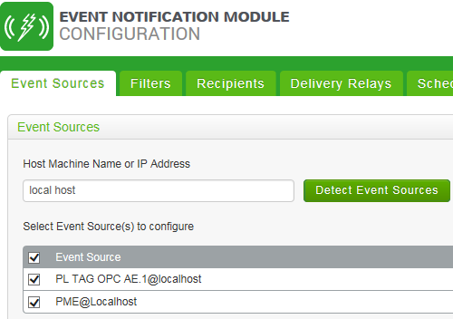 Event Sources
