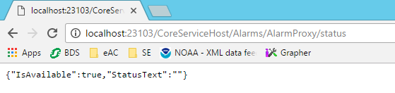 Local Host message