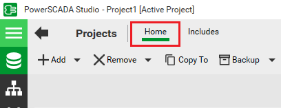 PowerSCADA Home