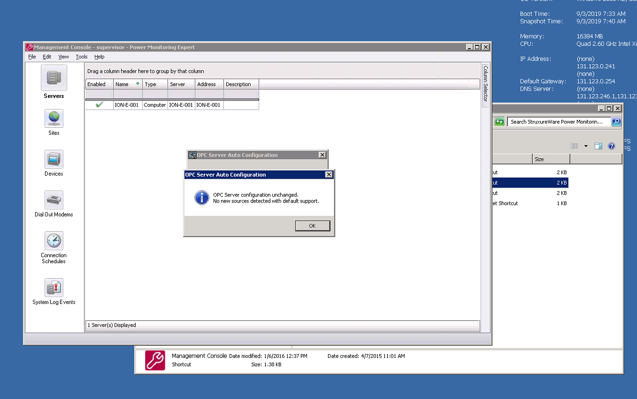 OPC error for custom modbus devices