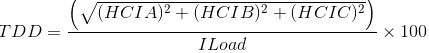 TDD formula