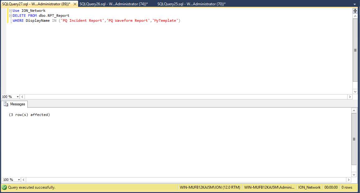 How to delete obsolete or duplicate report templates from the Web Applications in PME