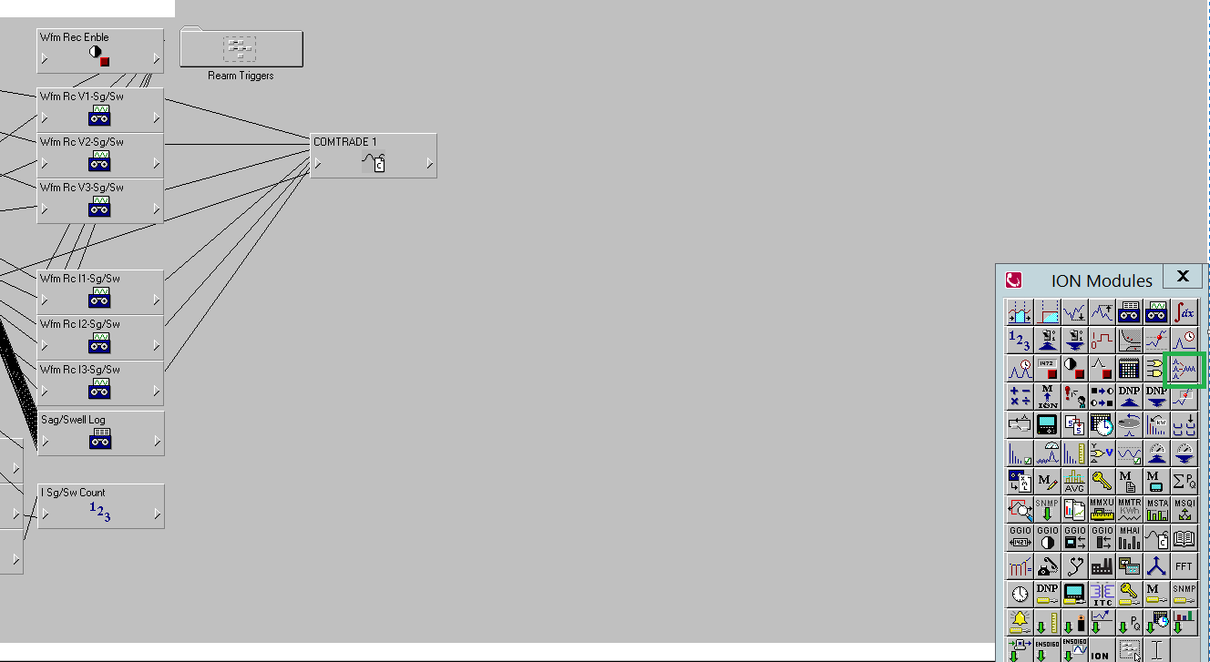 How to trigger a sag/swell waveform capture by monitoring the status of an external contact closure through the digital input of a PM8000 meter How to trigger a sag/swell waveform capture by monitoring the status of an external contact closure through the digital input of a PM8000 meter