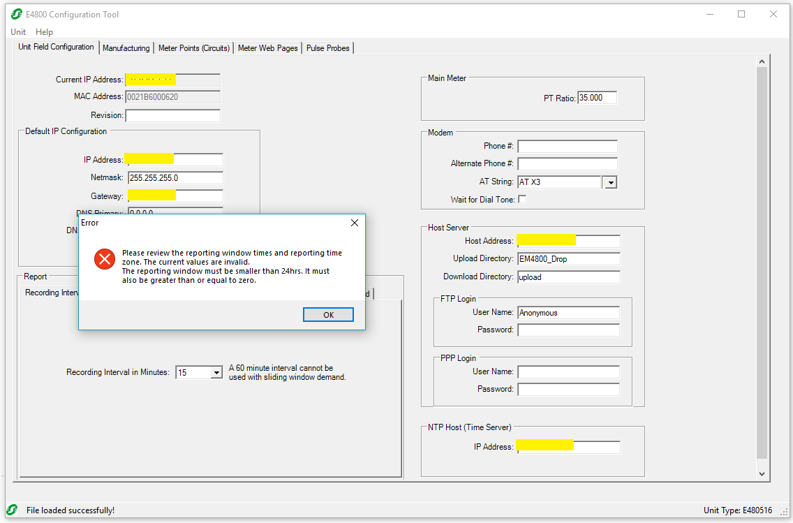 Image showing the 'Error'