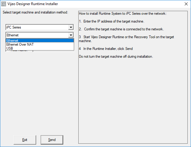 Runtime installer dialog Runtime installer dialog