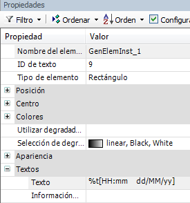 formato texto para webvisu Machine Expert