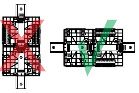 AS-P installation orientation