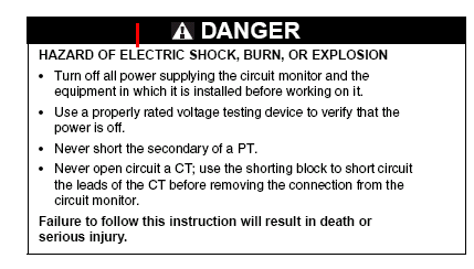 Warning