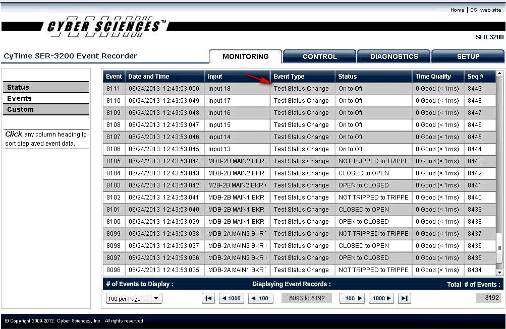 Cyber Sciences Recorder
