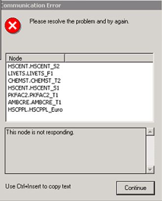Error Message