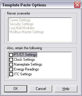 Paste Options