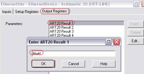 Output Registers