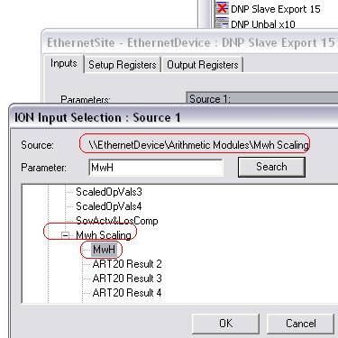ION Input Selection Source 1