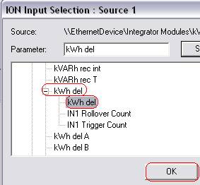ION Input Selection
