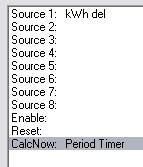 kWh del