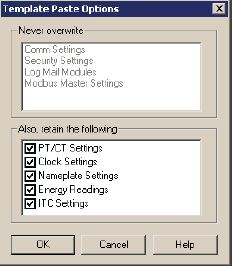 Template Paste Options in ION Setup