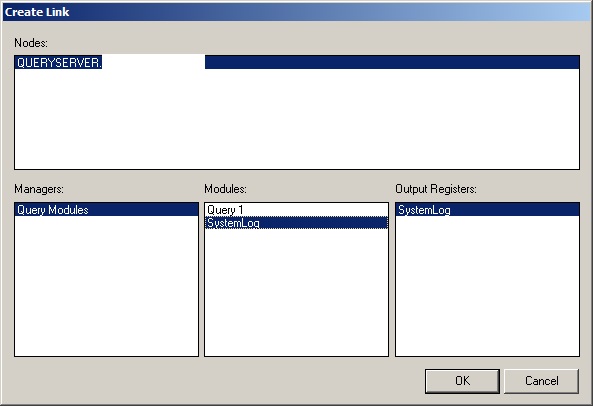 Query Module Create link