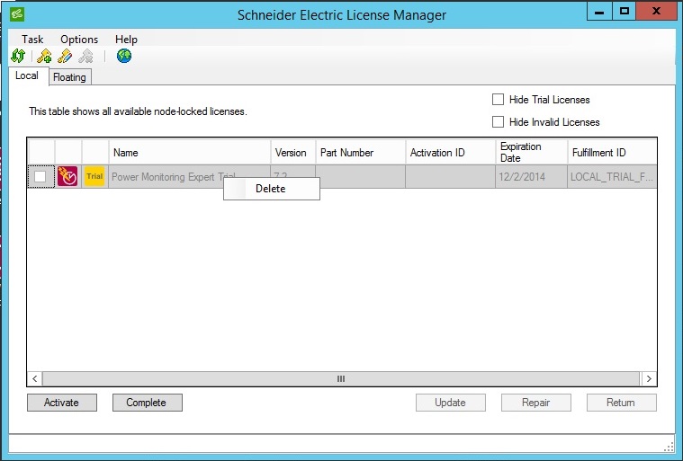 License Manager