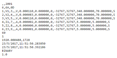 .cfg Output