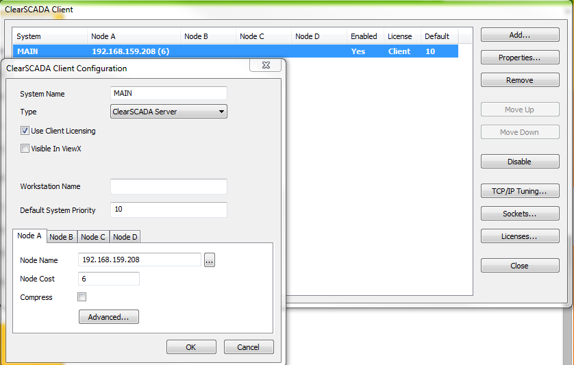 Scada client