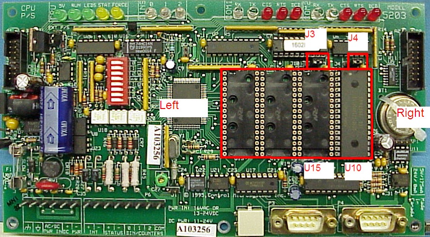 5203 image highlighted with relevant locations