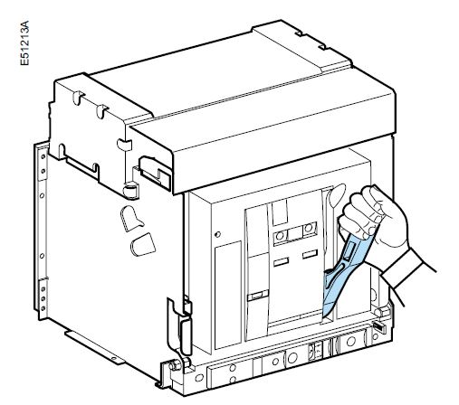 Manual charging: Pull the handle down&nbsp;six times until you hear&nbsp;a "clack".