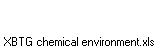 XBTG chemical environment.xls