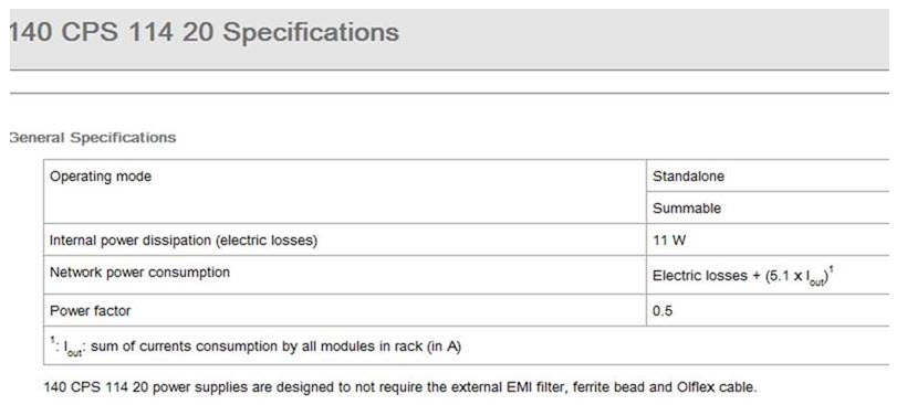 Quantum specifications Quantum specifications