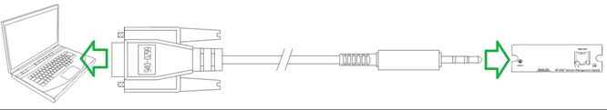 Connect cable like so
