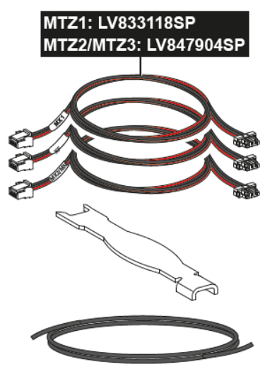 isolation module to coil cables